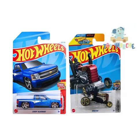 Hot Wheels Then And Now Chevy Silverado And Hw Metro Dragtor