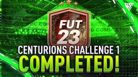 Centurions Challenge 1 SBC Completed Tips Cheap Method Fifa 23