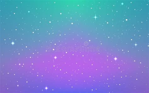 Space Background With Stardust And Shining Stars Realistic Colorful