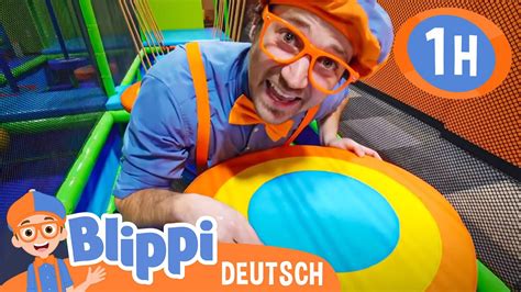 Blippi Besucht Einen Indoor Spielplatz Kinderlieder Und Cartoons