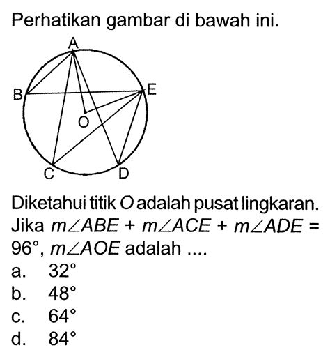 Sudut Keliling Lingkaran 1