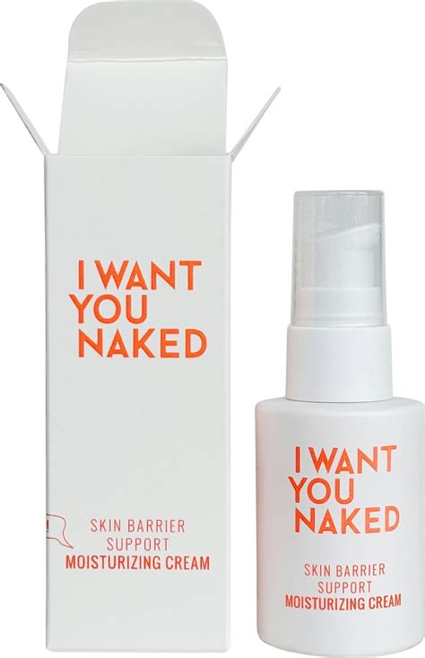 I WANT YOU NAKED Skin Barrier Support Moisturising Cream Ml Ecco