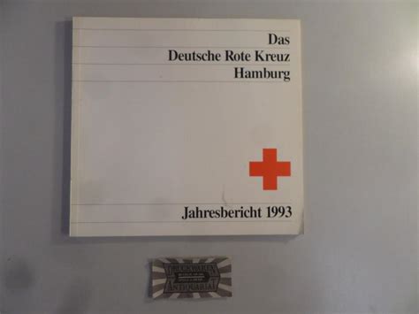 Das Deutsche Rote Kreuz Hamburg Jahresbericht Gut Kart