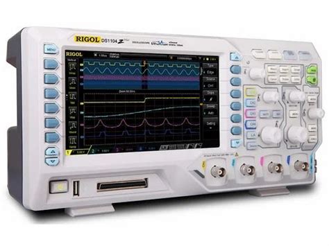 Dual Rigol DS1104Z Plus Digital Storage Oscilloscopes For Laboratory