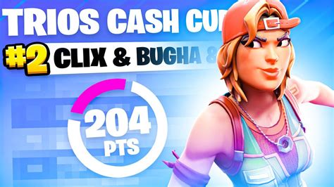 How We Got Nd Place In The Trio Cash Cup Clix Youtube