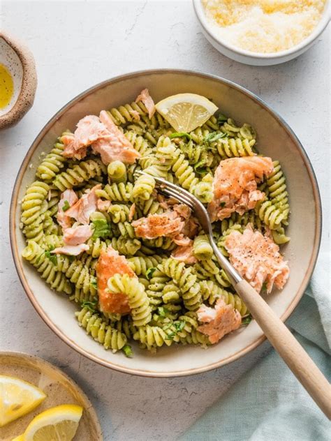 Creamy Smoked Salmon Pasta Nourish And Fete