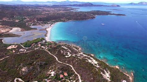 Aerial Drone View On Montclair Castle On The Mountain In The