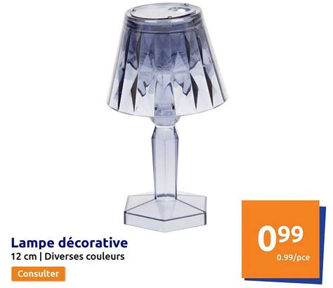 Promo Lampe Décorative 12 Cm chez Action iCatalogue fr