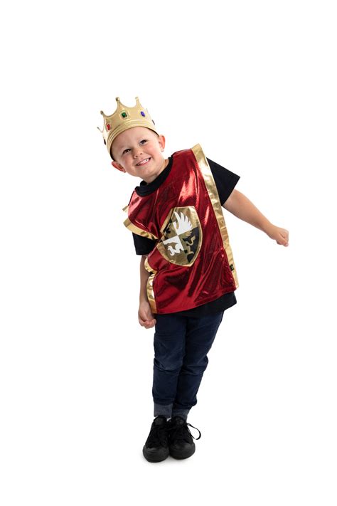 Gold Prince Soft Crown Accessories Little Adventures