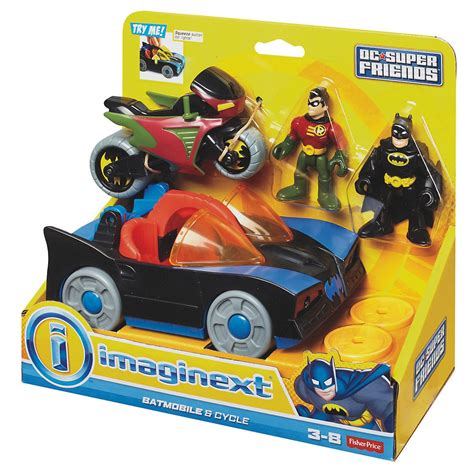 Imaginext Dc Super Friends Batman And Robin Set By Fisher Price In 2021