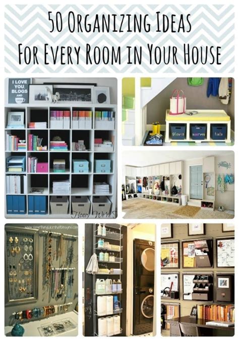 50 Organizing Ideas For Every Room in Your House - JaMonkey