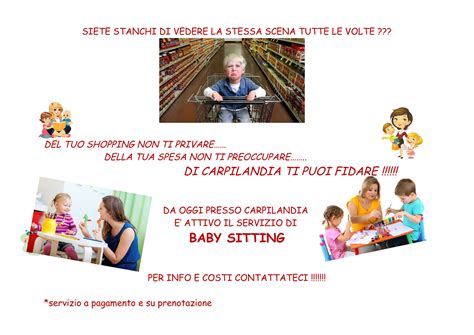 Baby Sitting Carpilandia Centro Giochi Bambini E Feste Di Compleanno