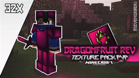 DragonFruit Revamp 32x Texture Pack FPS BOOST Minecraft PE 1 2