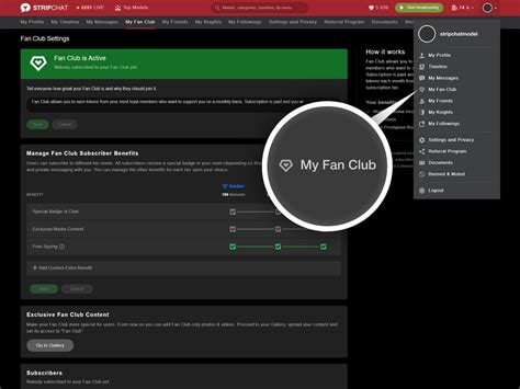 Как создать свой фан клуб Stripchat FAQ