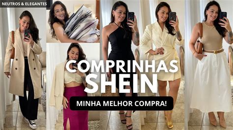 COMPRINHAS SHEIN 2024 SÓ PEÇAS PERFEITAS Vestidos Casaco Saias