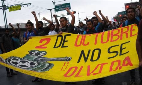 Marcha Conmemorativa Del 2 De Octubre Exigen Justicia Por La Matanza