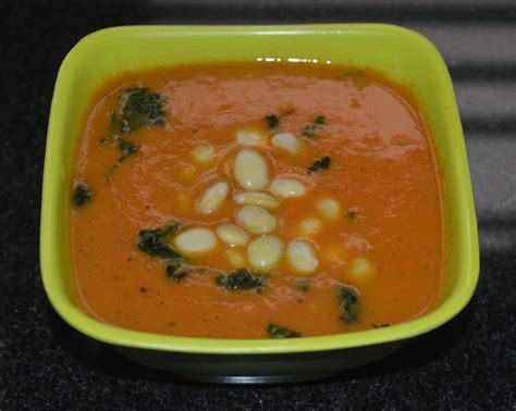 Spicy Bean and Tomato Soup Recipe - Delishably