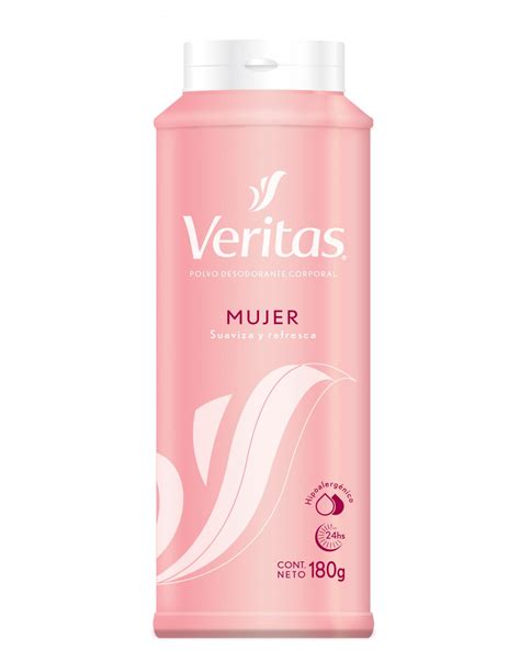 Talcos Veritas Mujer Rosa Polvo Gr