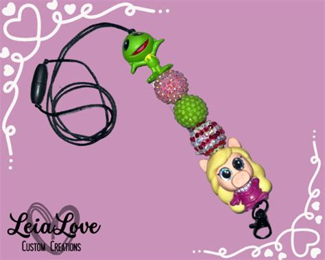 Doorables Miss Piggy And Kermit Muppet Babies Character Beaded One Of A