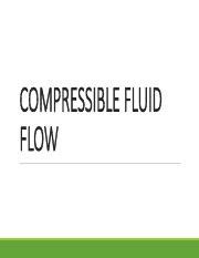 Compressible Fluid Flow Energy Balance And Friction Term Course Hero