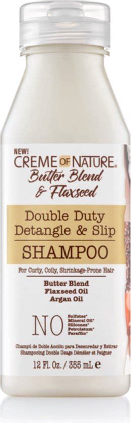 Creme Of Nature Butter Blend Flaxseed Shampoo Bol