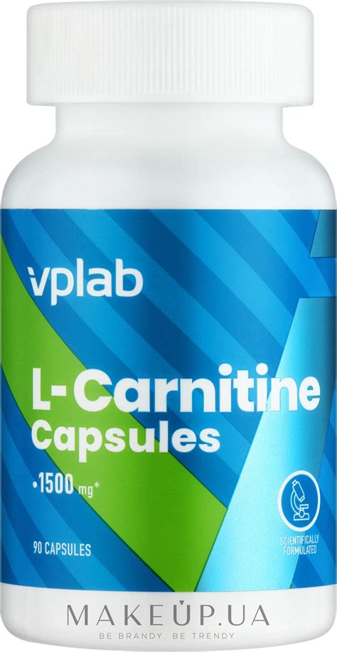 Пищевая добавка "L-Carnitine" 1500 мг, капсулы - VPLab L-Carnitine ...