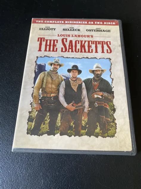 THE SACKETTS (DVD, 1979) Sam Elliot Tom Selleck Jeff Osterhage Discs ...