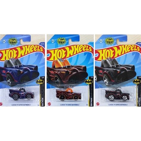 Hot Wheels Classic TV Series Batmobile Batman Shopee Malaysia