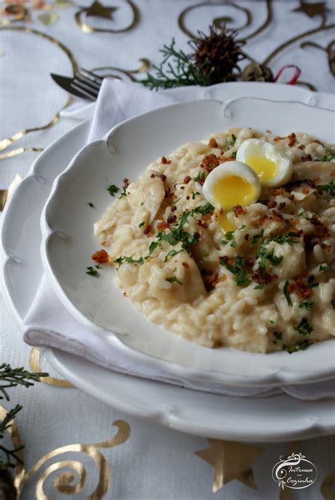 Risotto De Bacalhau E Farinheira Intrusa Na Cozinha