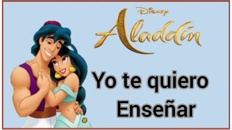 Aladin Un Mundo Ideal Letra YouTube