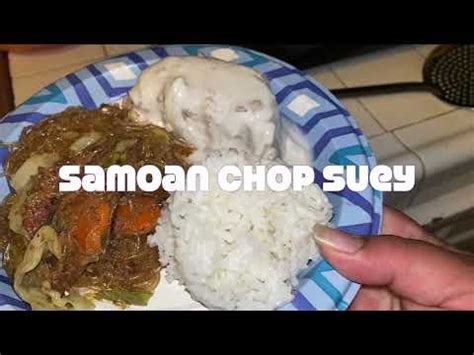 How to make Samoan Chop Suey/ Make this quick & easy Chop Suey with ...