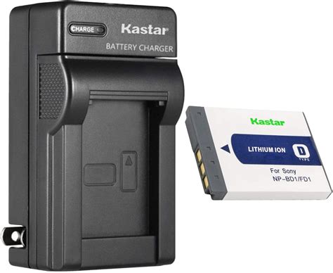 Kastar 1 Pack Battery And Ac Wall Charger Replacement For Sony Np Bd1 Battery Sony