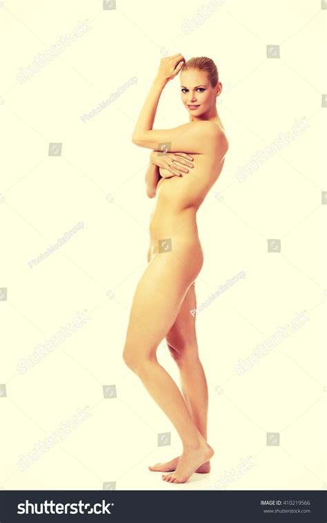 Sensual Caucasian Naked Woman Standing Stock Photo Shutterstock