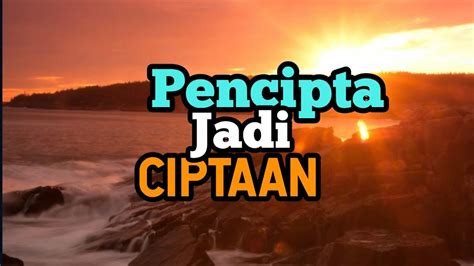 Pencipta Jadi Ciptaan Renungan Dan Doa Pagi Suara Injil