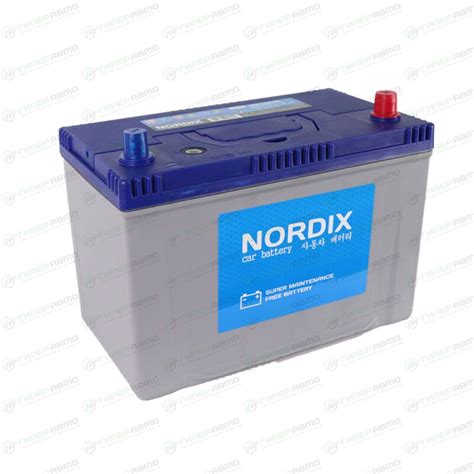 Аккумулятор Nordix 125D31L, 100Ач, CCA 830А, необслуживаемый. Купить ...