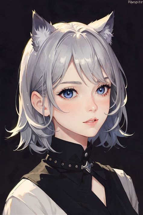 Catgirl Portrait By Pawspite On Deviantart