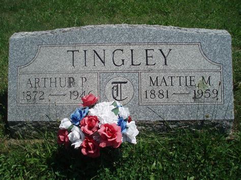 Martha May Mattie Plummer Tingley Find A Grave Memorial