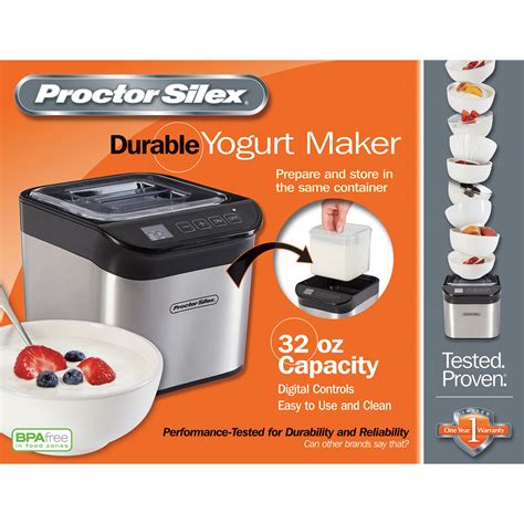 Digital Yogurt Maker Model Proctor Silex Canada