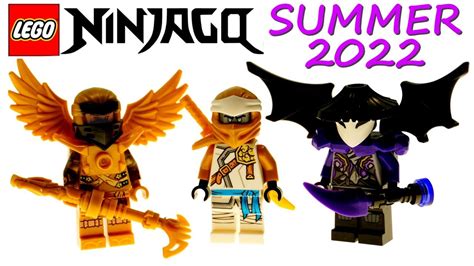 Lego Ninjago Custom Crystalized Summer Minifigures Youtube