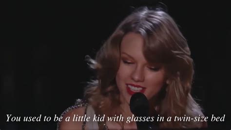 All Too Well Taylor Swift Lyrics Grammy Awards 2014 English