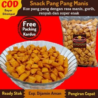 Jual Snack Kue Pangpang Manis Gram Cemilan Kiloan Pangpang Kue