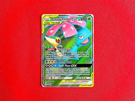 Venusaur Snivy Gx Fullart Cosmic Eclipse En Nm Kaufen Auf Ricardo