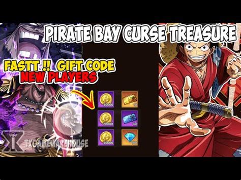 Pirate Bay Curse Treasure Gift And Reedem Codes For New Players