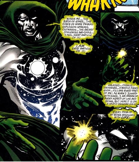 The Spectre Vs Dr Doom With Infinity Gauntlet Battles Comic Vine