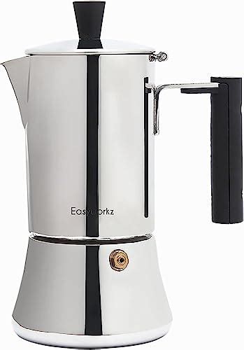 Easyworkz Pedro Stovetop Espresso Maker 6Cup 300ml Stainless Steel