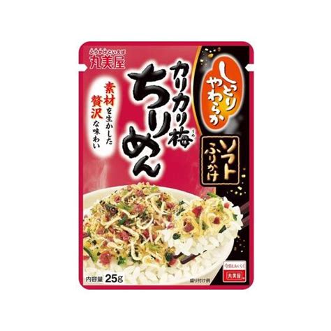 ソフトふりかけ カリカリ梅ちりめん 25g 丸美屋 Fr Cc6341西新オレンジストア ヤフー店 通販 Yahooショッピング