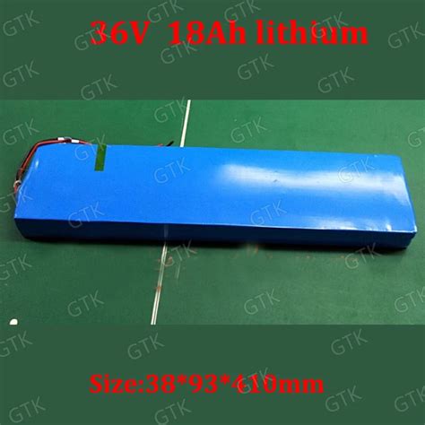 GTK 36v 18ah Li Ion Rechargeable Battery 36v 15 6ah Lithium Battery