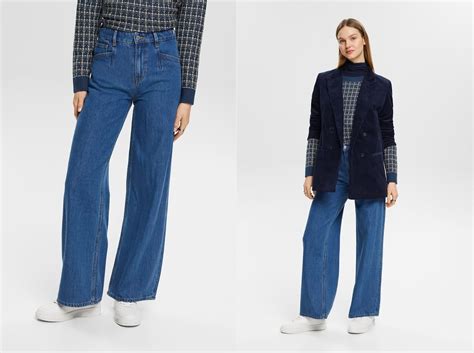 Как носить простые джинсы