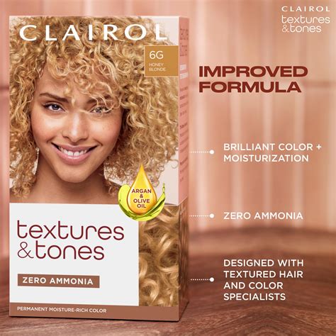 Clairol Textures And Tones Hair Dye Ammonia Free Permanent Hair Color Creme 8ro Sunset Copper 2