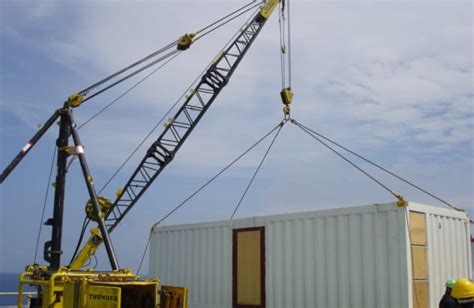 Offshore Lifting Solution TC15 Thunder Cranes Revolutionary